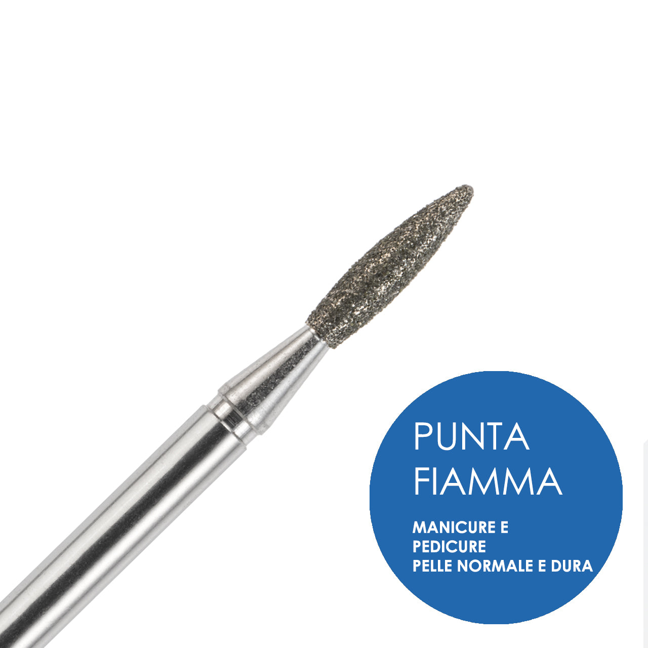 Tip Dry Manicure Flame Silver (Blue)