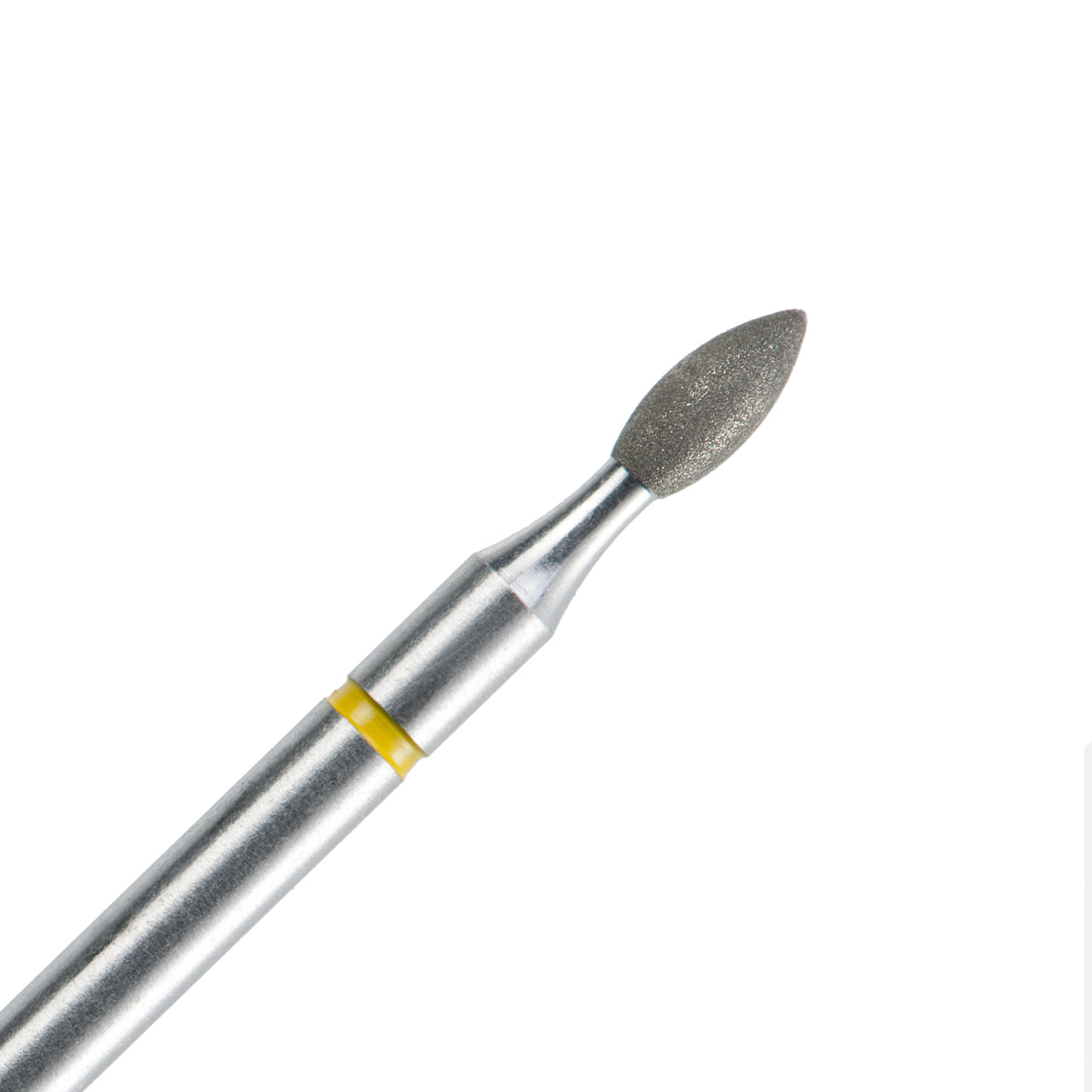 Punta de gota de manicura seca amarilla